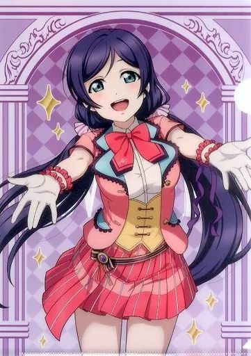 中古】クリアファイル 東條希 A4クリアファイル 「セガ ラブライブ