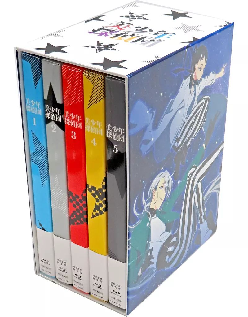 中古】アニメBlu-ray Disc 美少年探偵団 完全生産限定版 全5巻セット