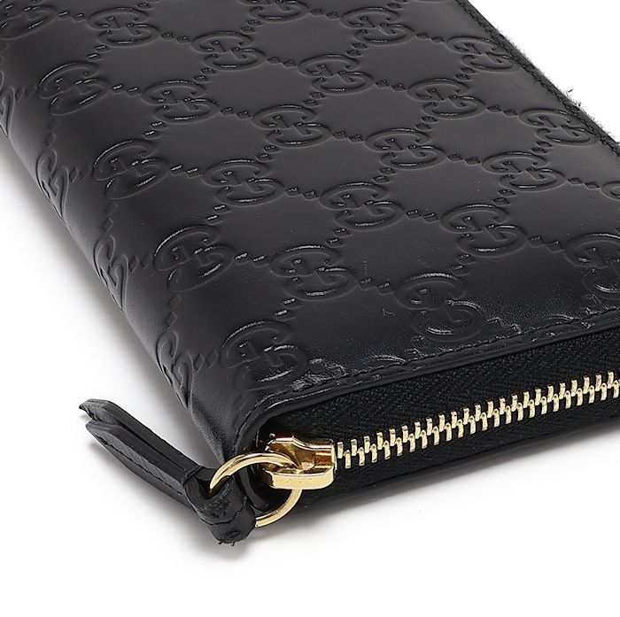 グッチ グッチシマ ジップアラウンドウォレット 410102 レザー
