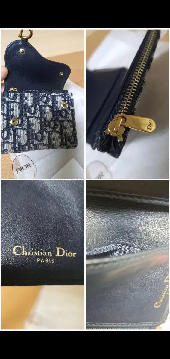 リング二つ折り財布