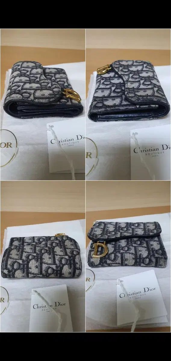 リング二つ折り財布