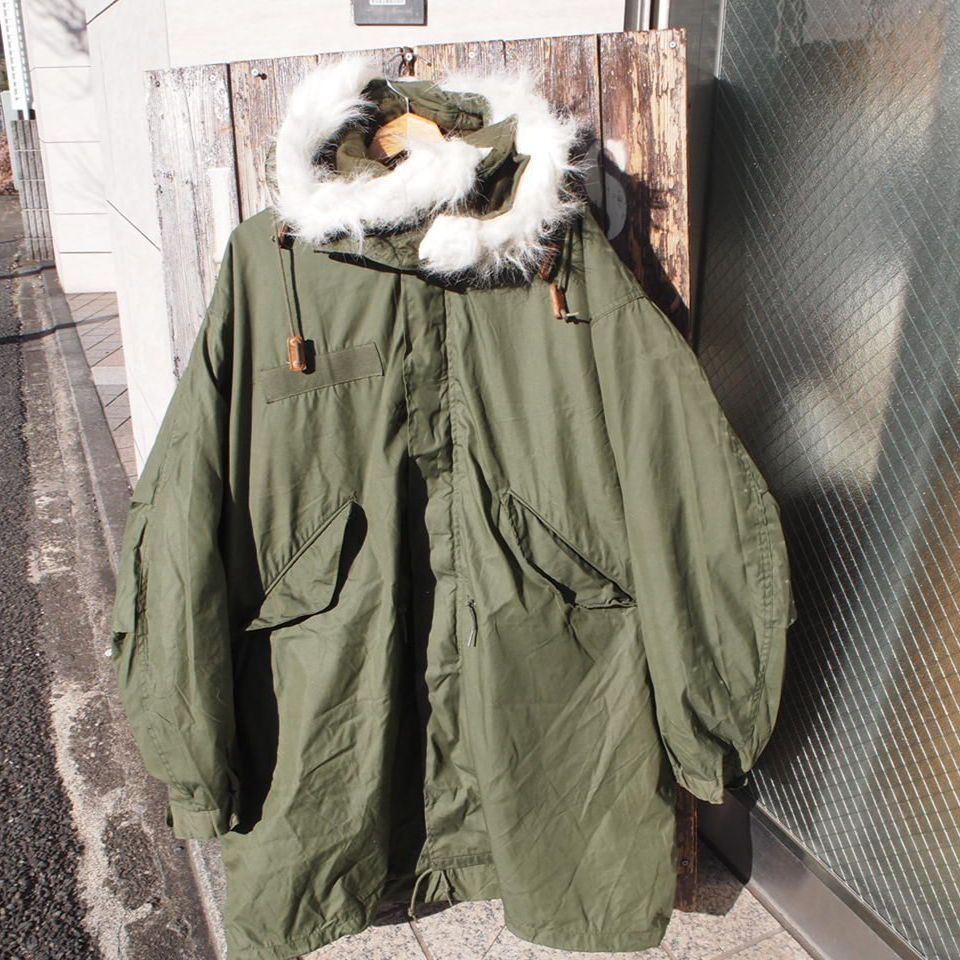 70~80’s Vintage US ARMY ビンテージ 米軍 実物 M-65 フィッシュテール フィールド パーカー モッズコート フルセット ミリタリー ジャケット ◆Size US-M