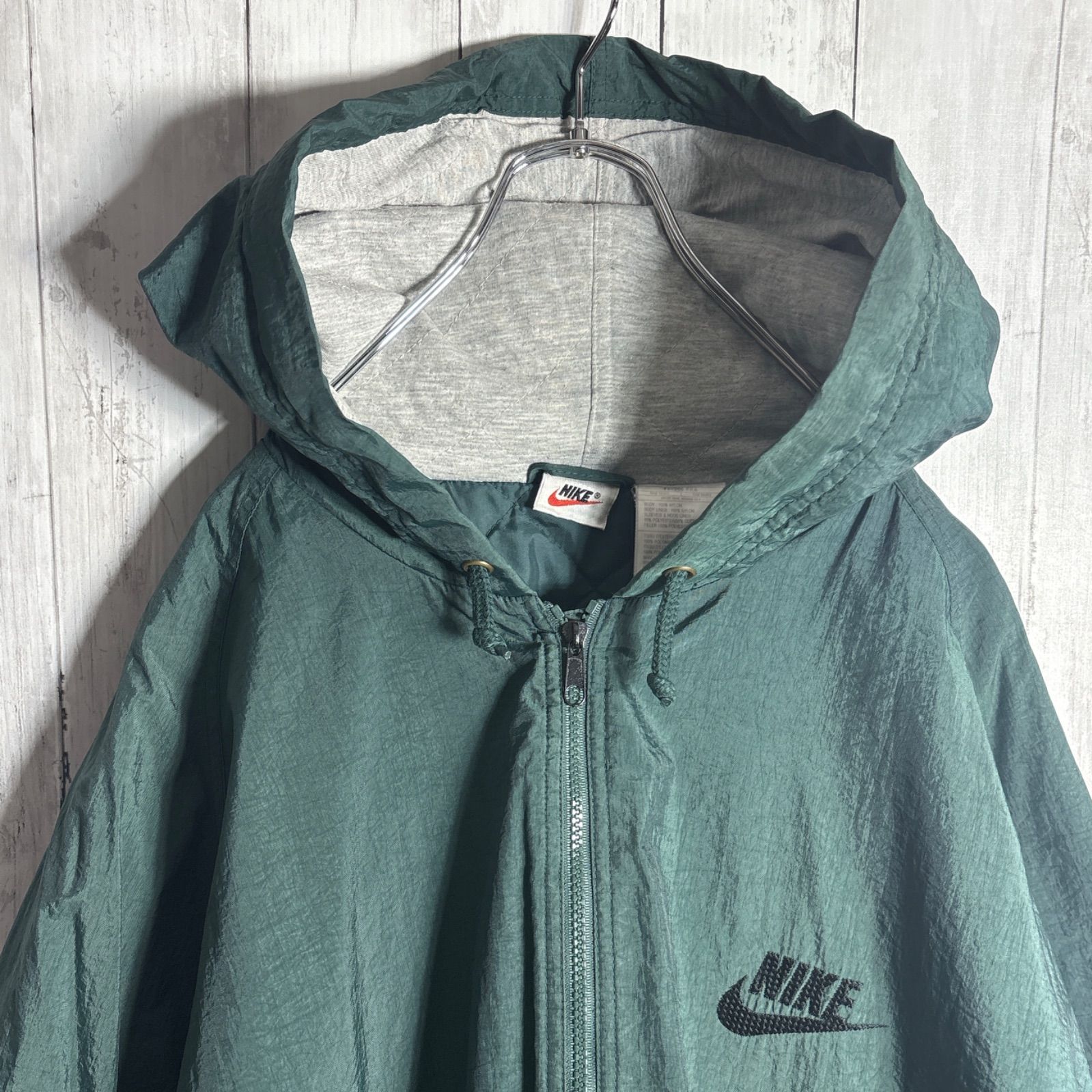 入手困難/国内正規品】90s NIKE ナイロン アウター グリーン アウター 