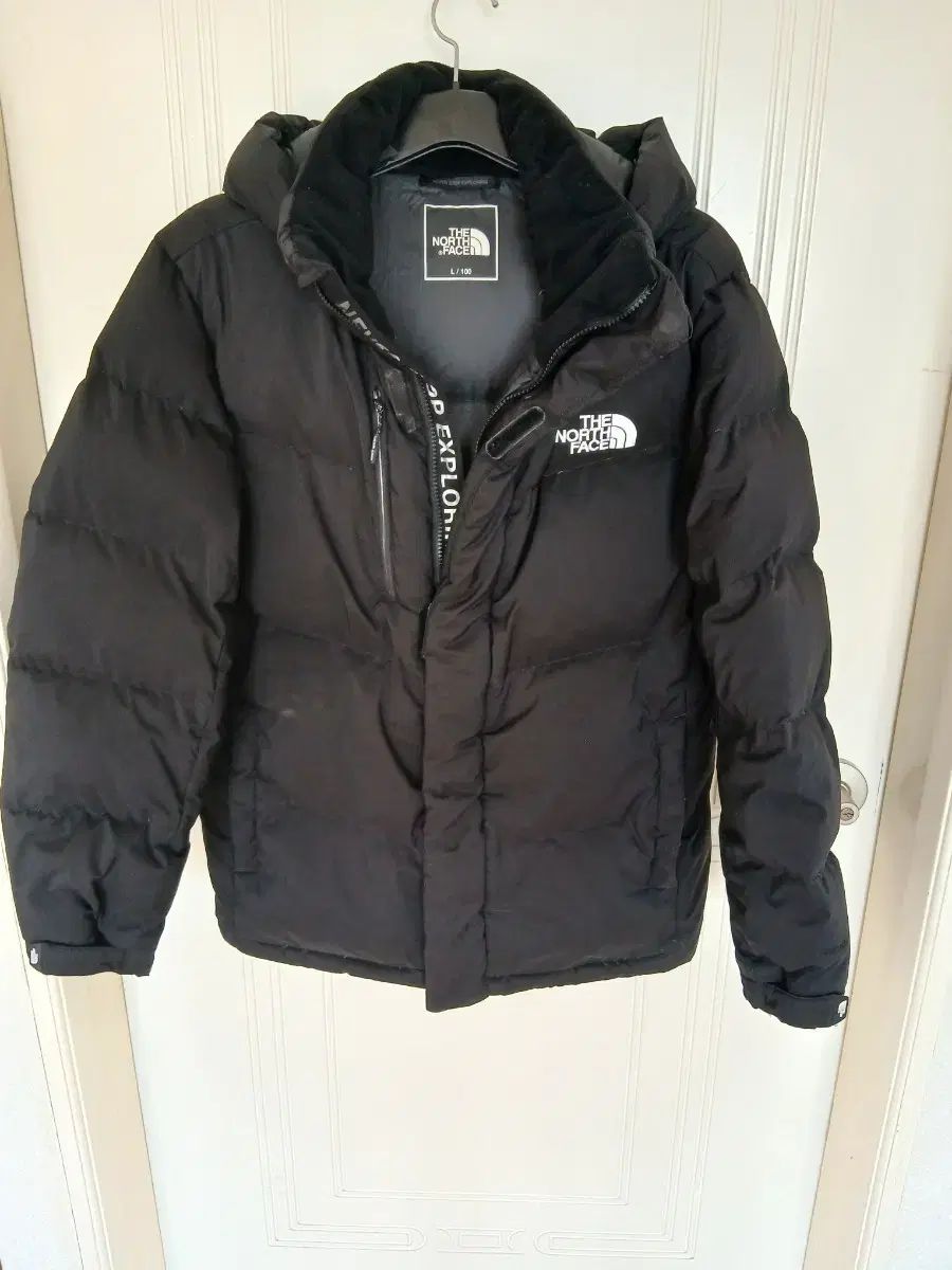 ザノースフェイス ブラック ダウン Lサイズ
