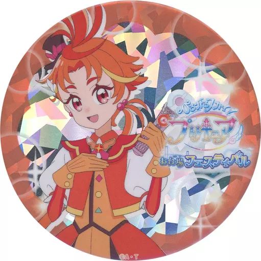 中古】バッジ・ピンズ キュアウィング ホログラム缶バッジ 「ひろがる