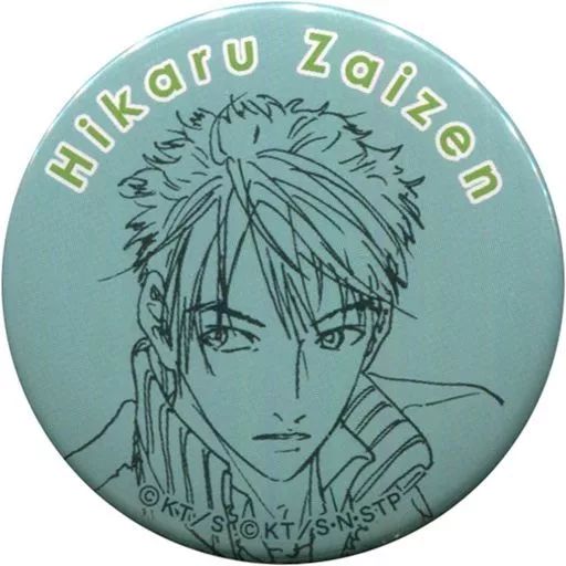 中古】バッジ・ピンズ(キャラクター) 財前光 許斐先生描き下ろし前人