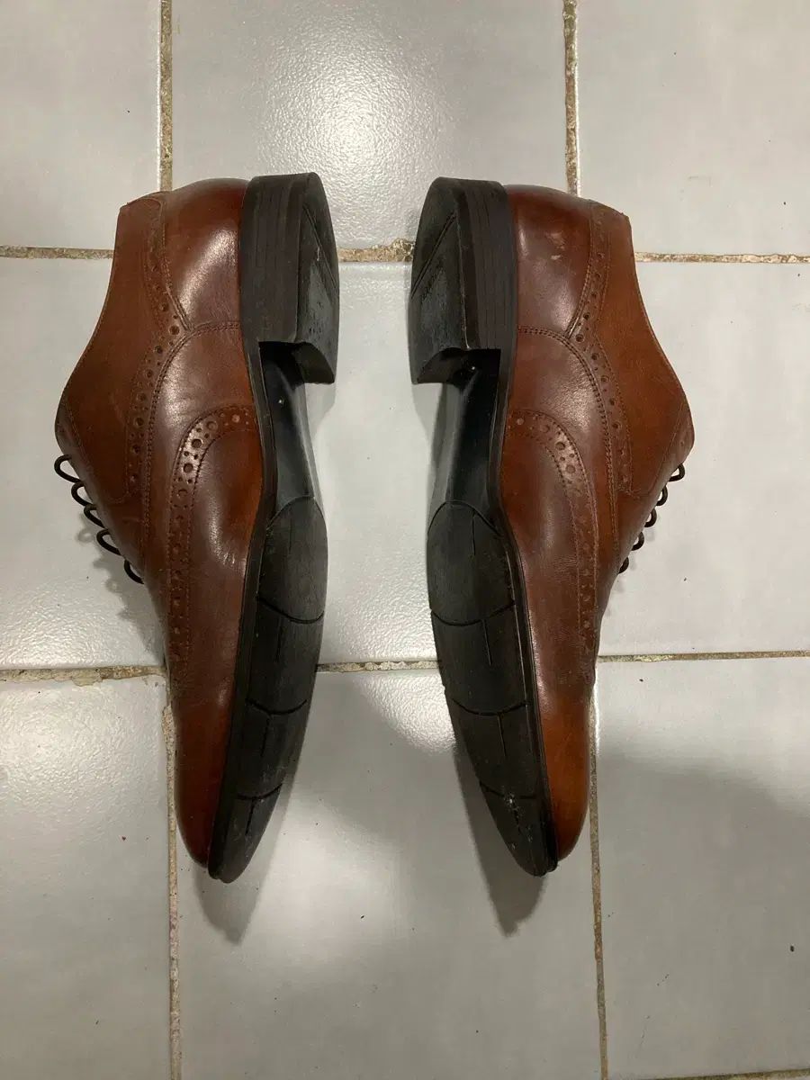 ブルーノマリ ブラウン メンズ ウイングチップ 靴