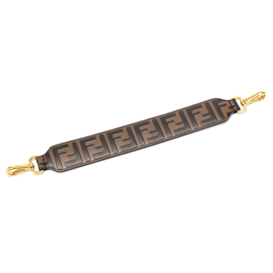 フェンディ | FENDI ストラップ ユー ミニ レザー 8 AV 105 マルチカラー ブラウン|ブラック 商品番号 E-159871