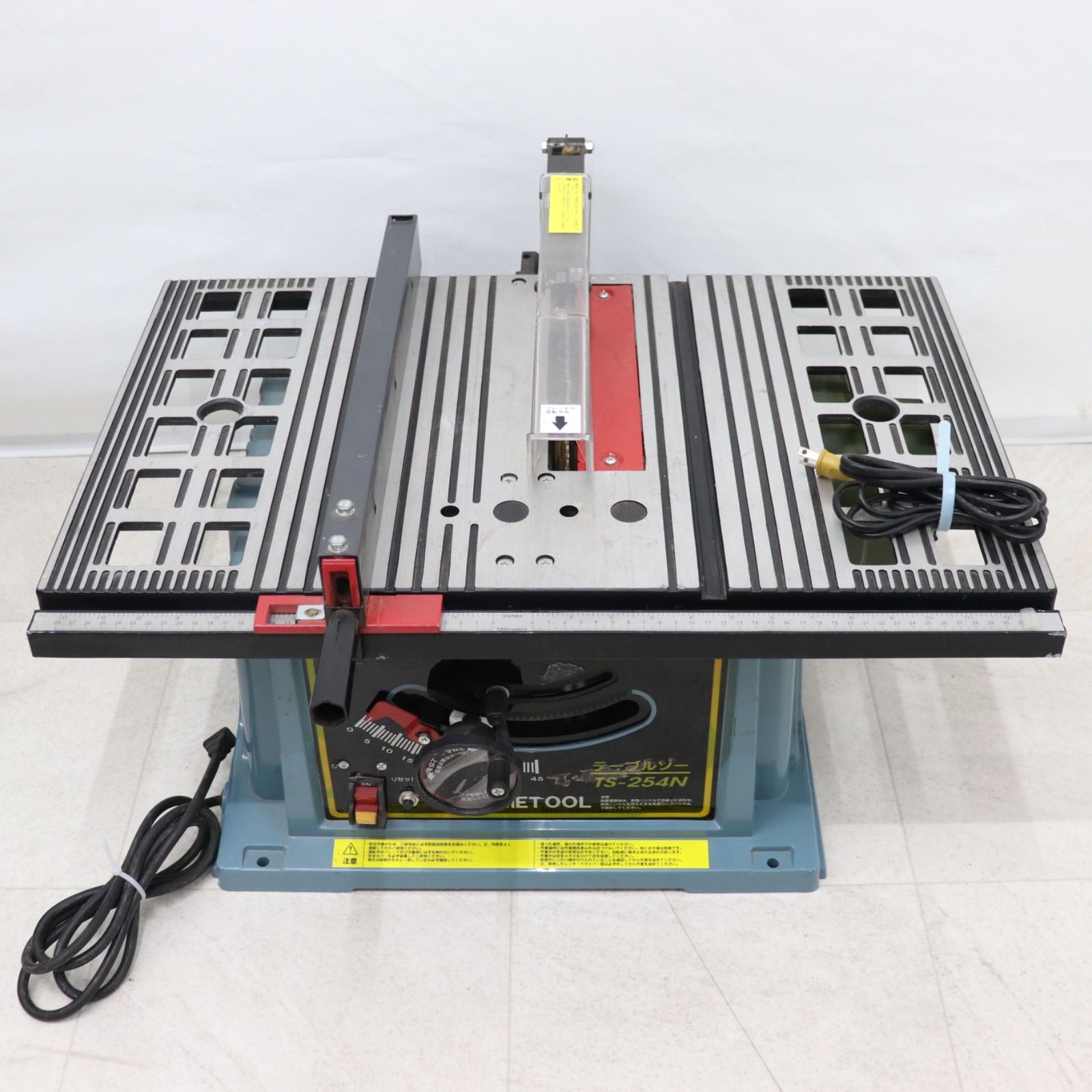 動作確認済】NAKATOMI ナカトミ HOMETOOL テーブルソー TS-254C 100V