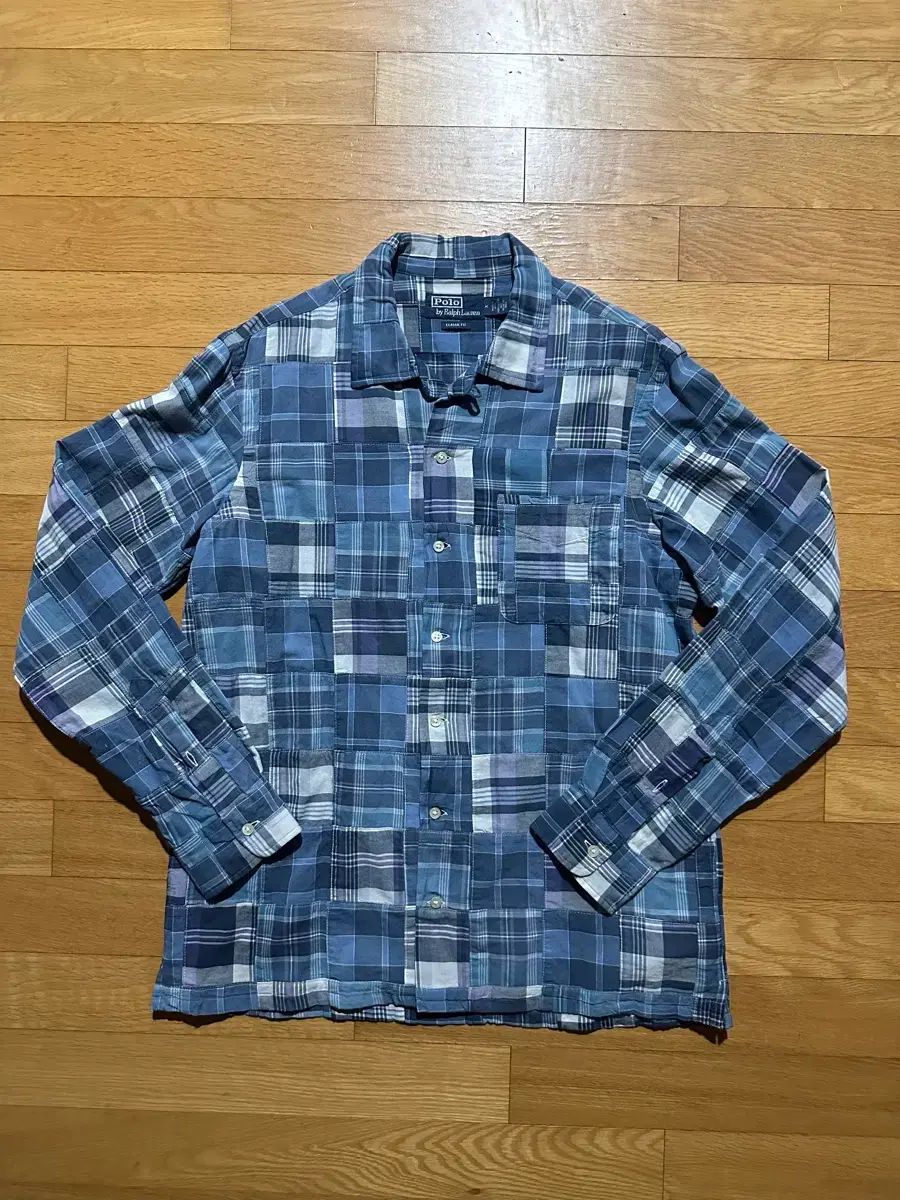 ポロラルフローレン パッチワーク キャンプ シャツ