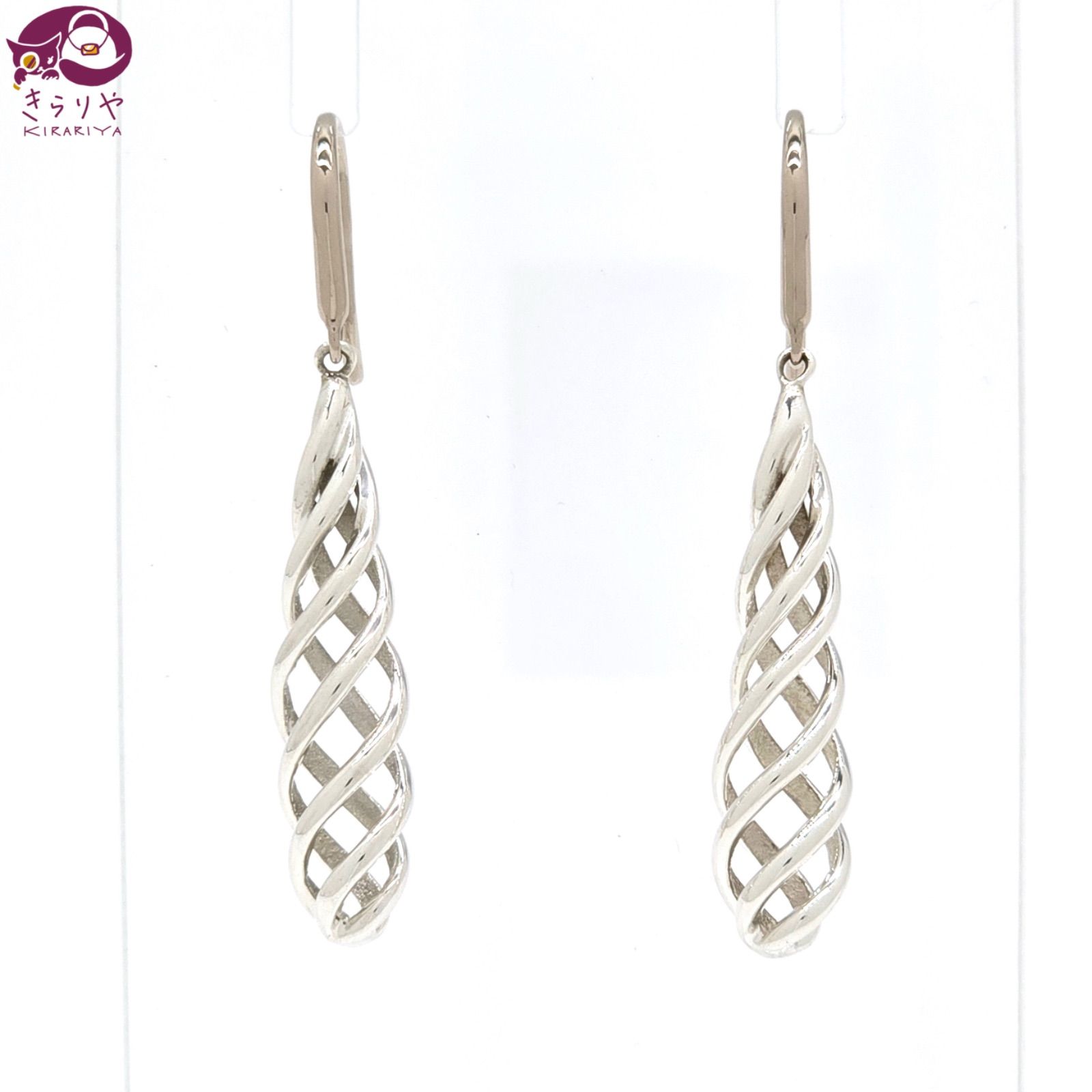 TIFFANY-Co. ティファニー パロマ ピカソ ベネチア ルーチェ ドロップ ピアス 両耳 スターリングシルバー SV 925