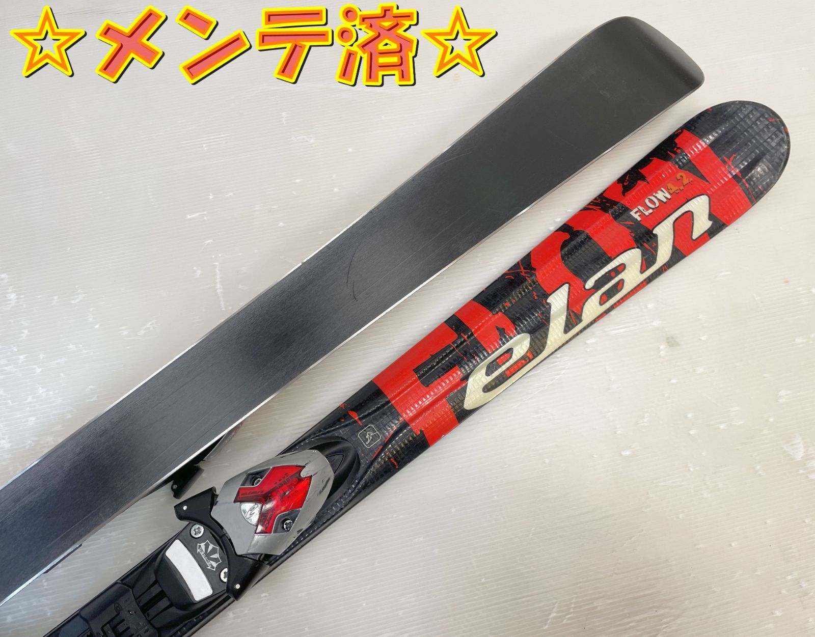 ◇メンテ済◇ スキー ELAN FLOW 4.2 152 cm + EL 10 ski-250110-04