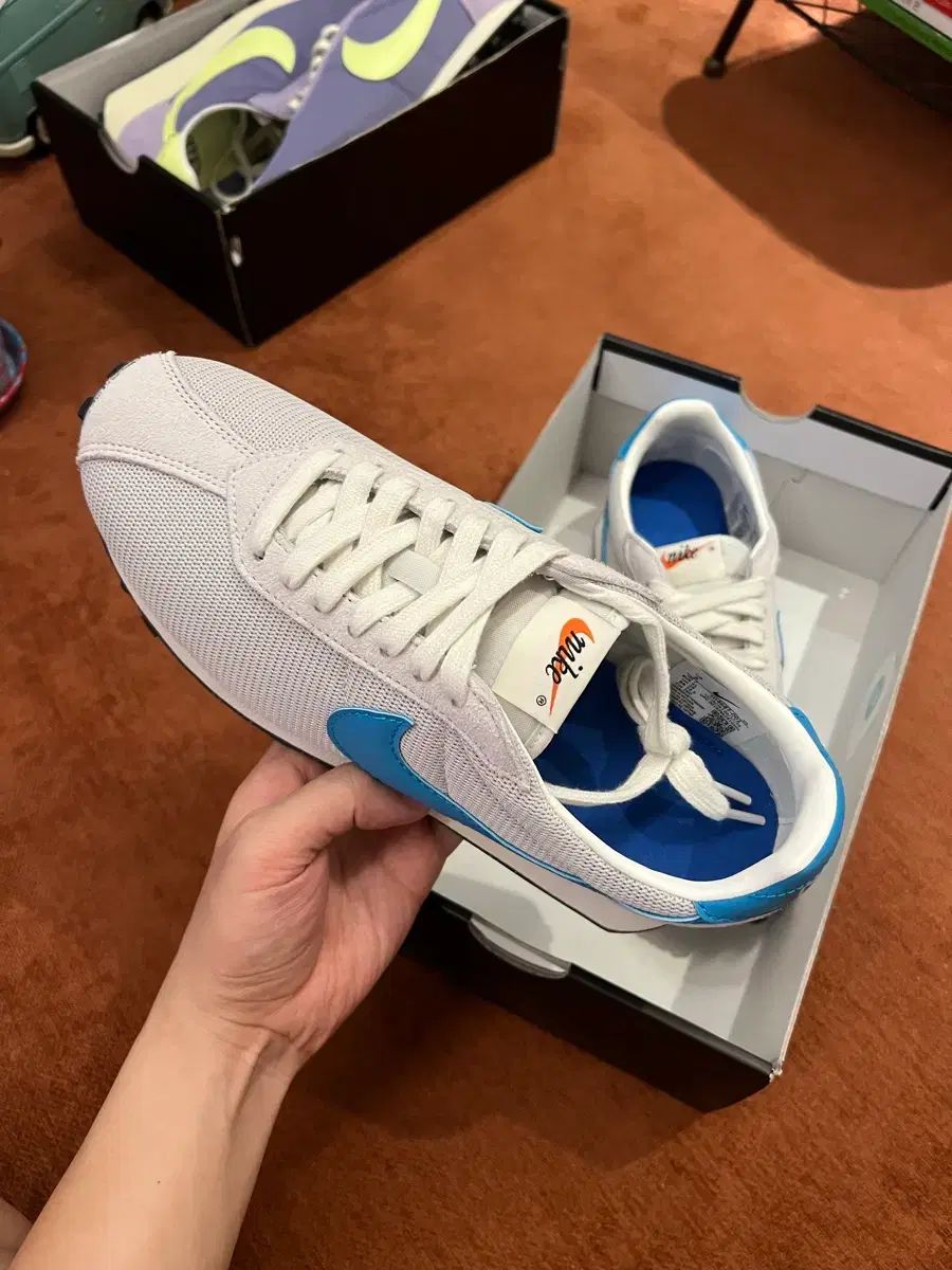  NIKE LD-1000 白ブルー スニーカー 靴