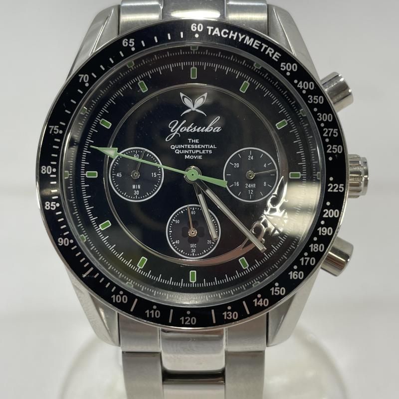 開封 映画 五等分の花嫁 クロノグラフウォッチ 中野四葉モデル 腕時計 クオーツ 19