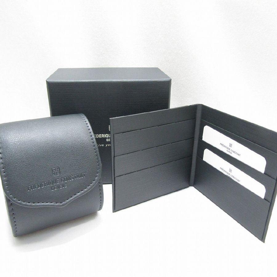  併売商品 未使用保管品 FREDERIQUE CONSTANT フレデリックコンスタント クラシック インデックス ハートビート メンズ腕時計 ステンレス ラバー 裏スケ 自動巻き M1568 クルーネック 自動巻き時計 腕時計(アナログ)