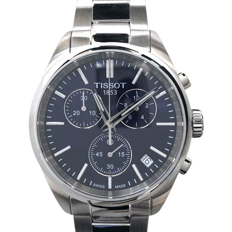 PR 100 40 mm T 150.417.11.041.00 ブルー SS メンズ 腕時計