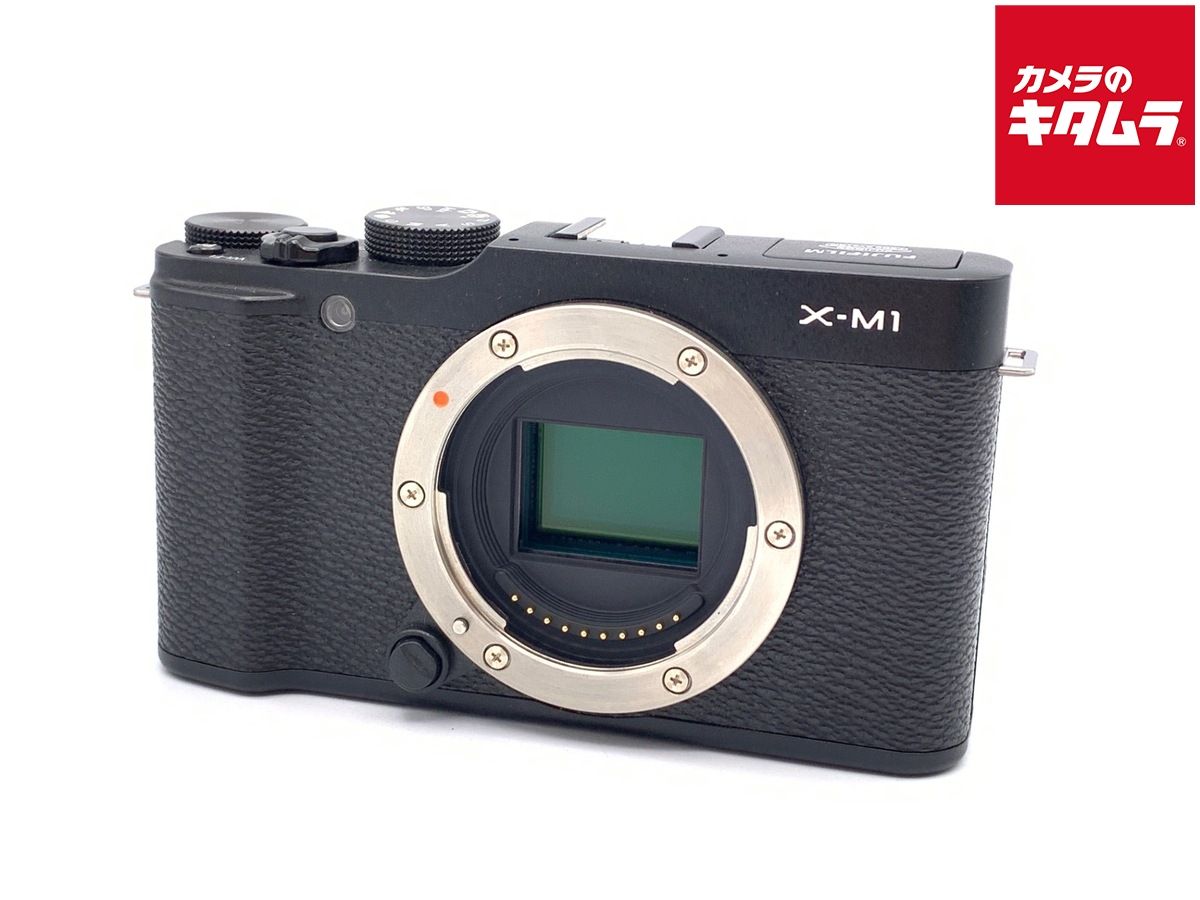 並品 フジフイルム X-M 1 ボディ ブラック