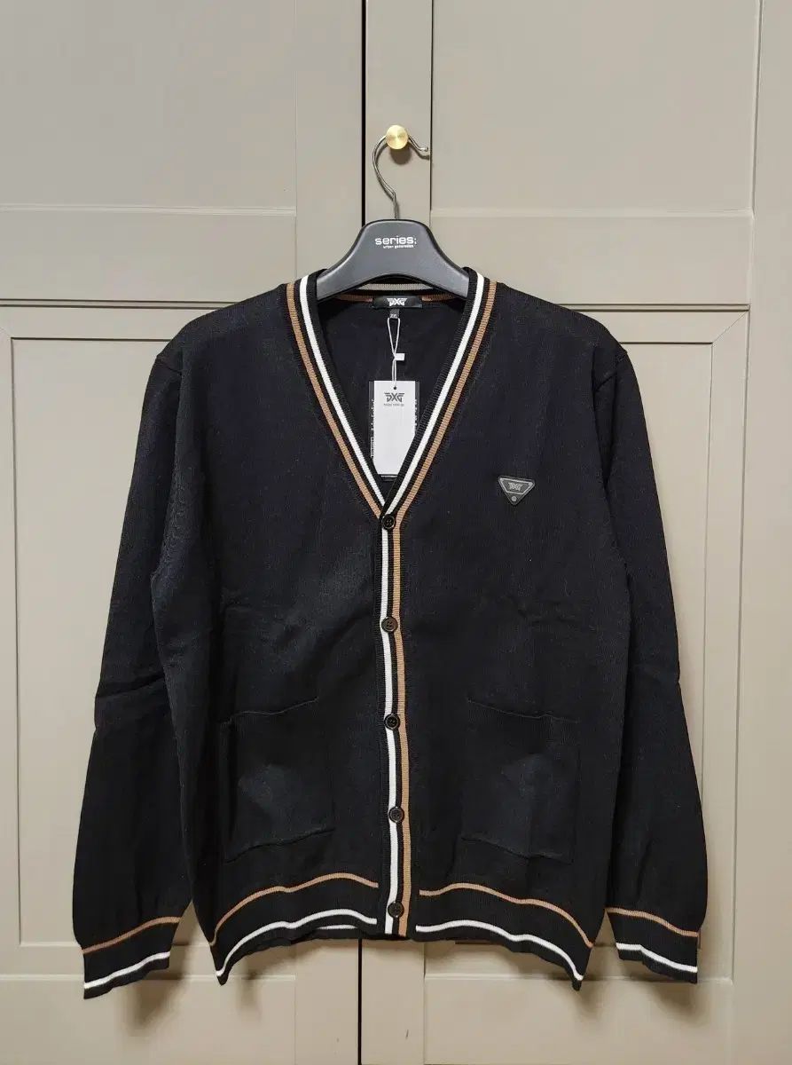 PXG ブラック メンズ カーディガン 2 XL