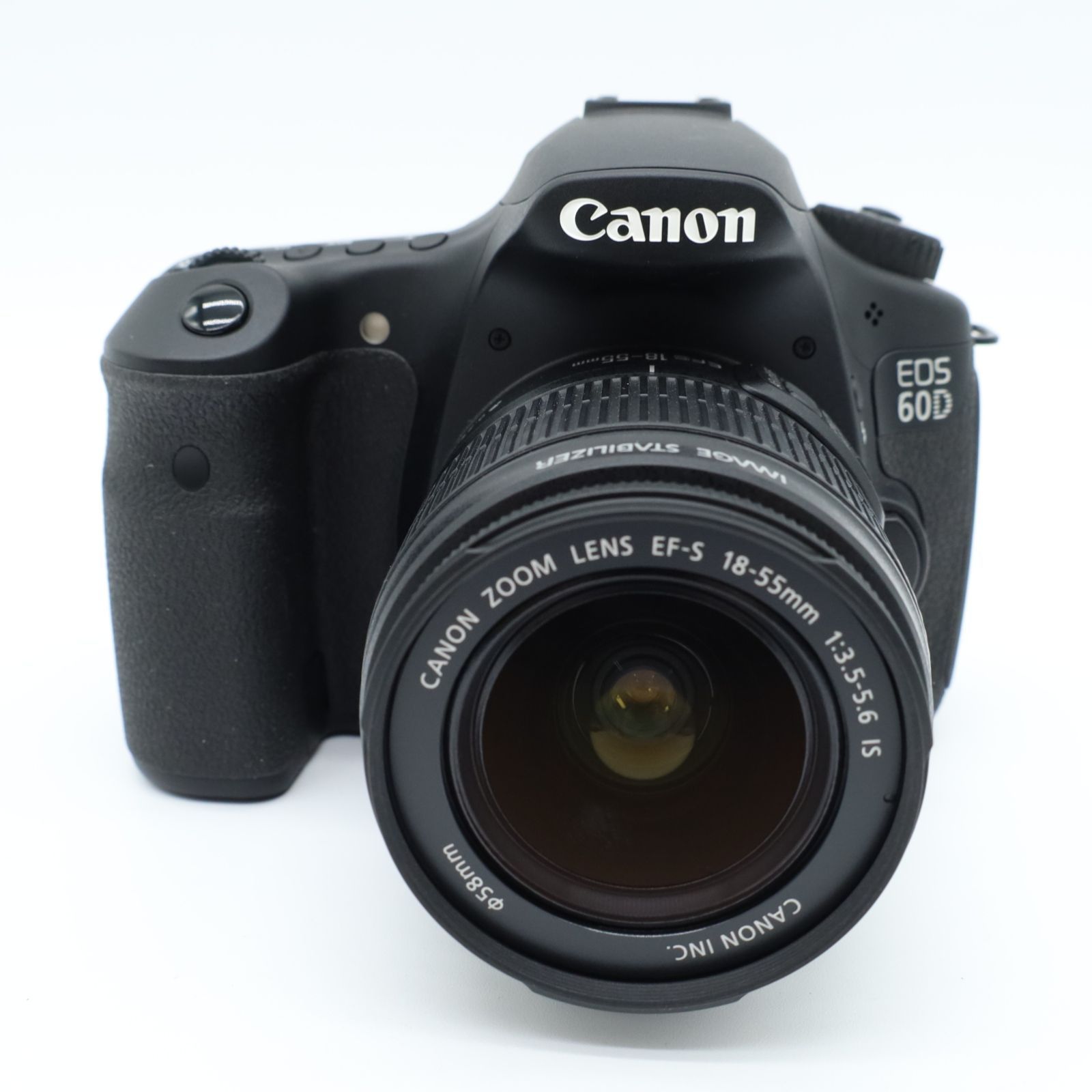 ほぼ CANON キヤノン EOS 60 D｜ダブルズームキット EF-S 18-55 mm＋55-250 mm｜バリアングル液晶搭載