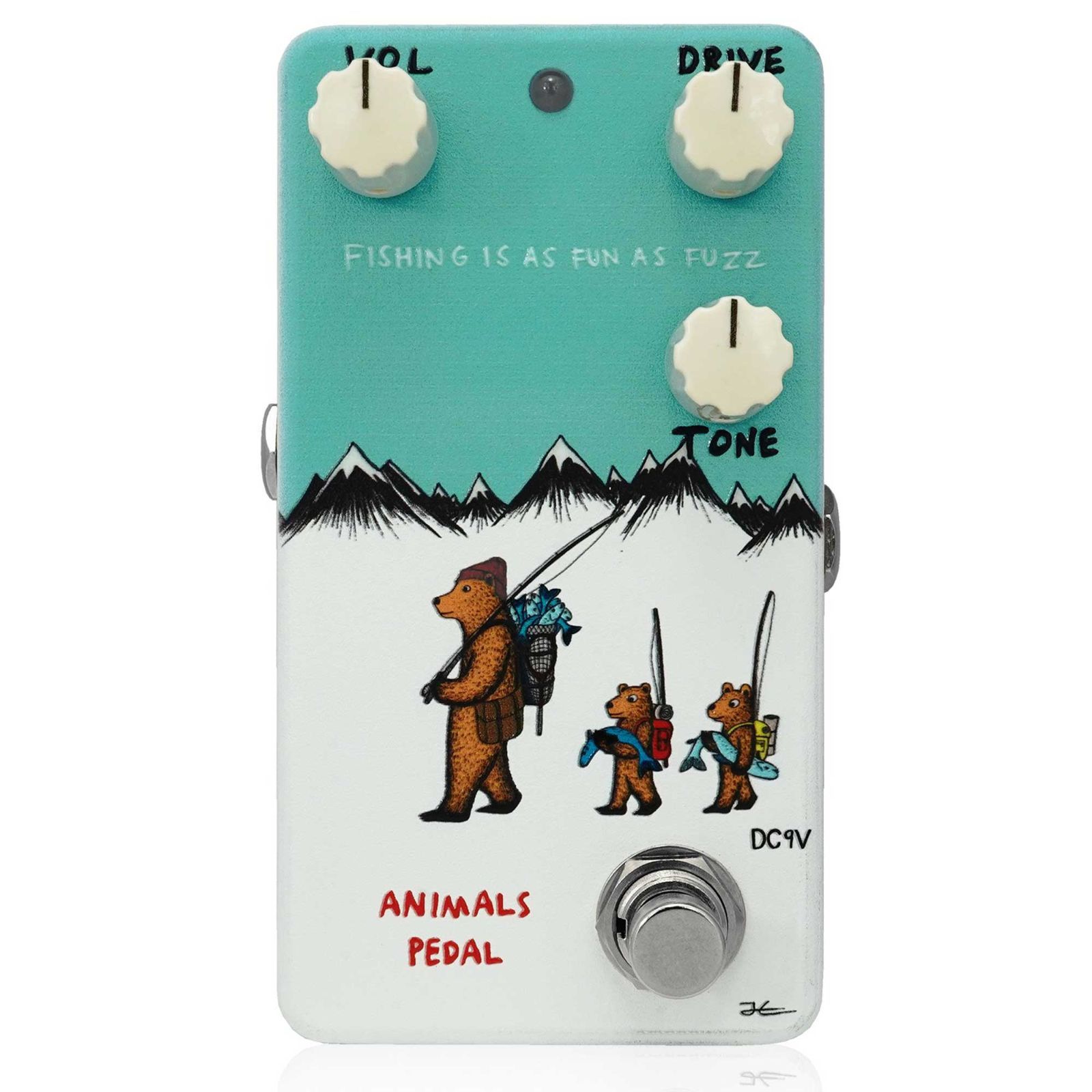 Animals Pedal FISHING IS AS FUN FUZZ