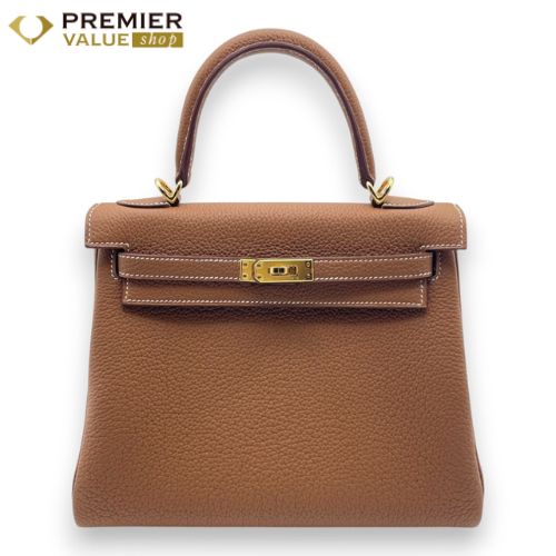 エルメス ケリー 25 ゴールド トゴ ゴールド金具 K刻印 - メルカリ