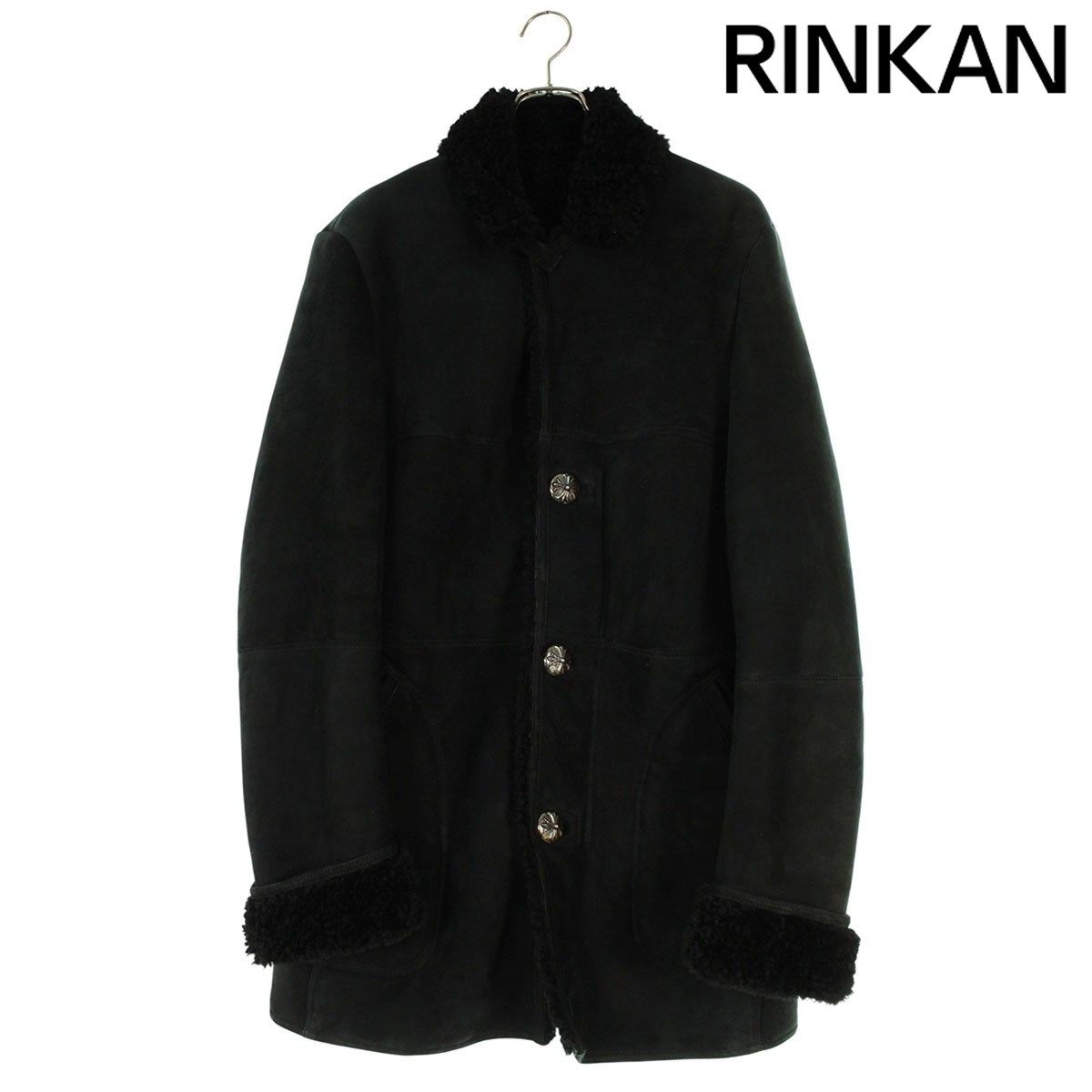 クロムハーツ クロスボールボタンムートンコート メンズ S - メルカリ