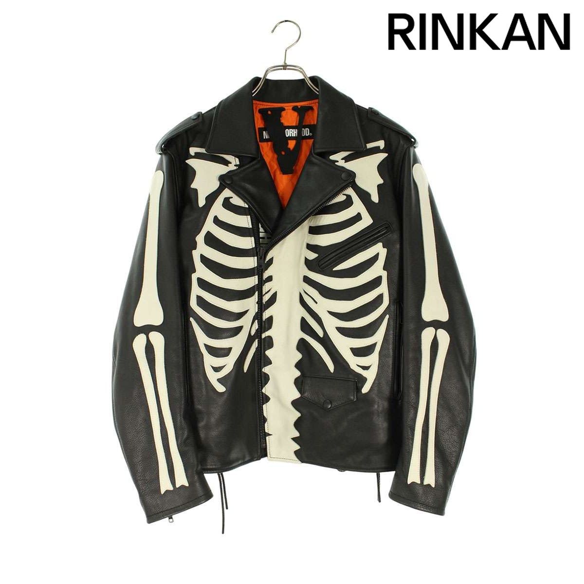 ネイバーフッド ×ヴィーロン VLONE 191SZVLN-JKM01S ボーンワッペン