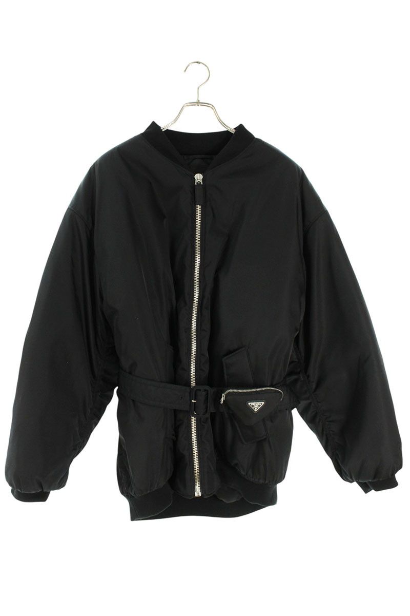 プラダ SGX 093 S 222 IWQ 8 ボンバージャケットブルゾン メンズ XS