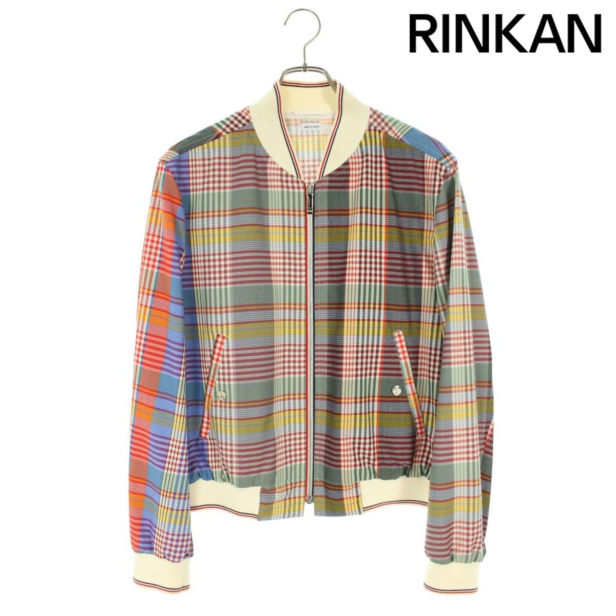トムブラウン MJT 020 A- マドラスチェックジップップブルゾン メンズ 1