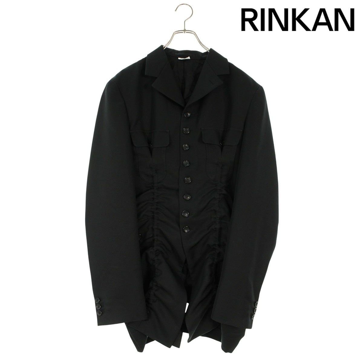 コムデギャルソンオムプリュス 25 AW PP-J 044 ドローコード付きデザインジャケット メンズ S