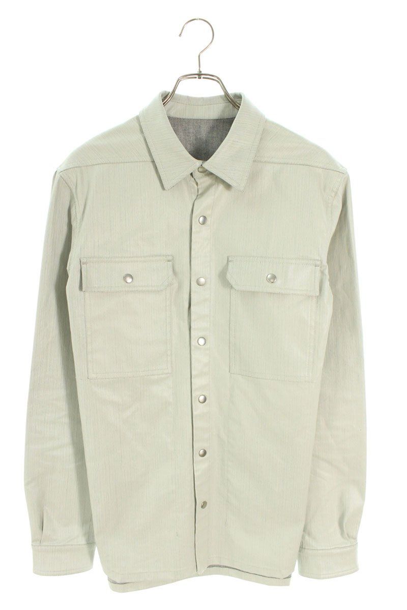 リックオウエンス 25SS RU01E5729-SCT コーティング加工アウター長袖