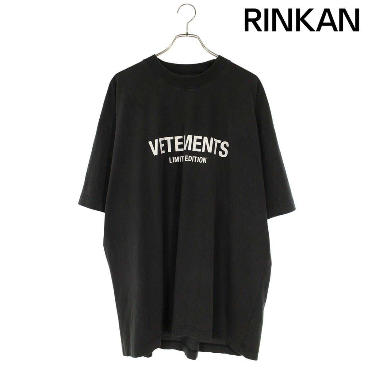 ヴェトモン ロゴプリントTシャツ メンズ S