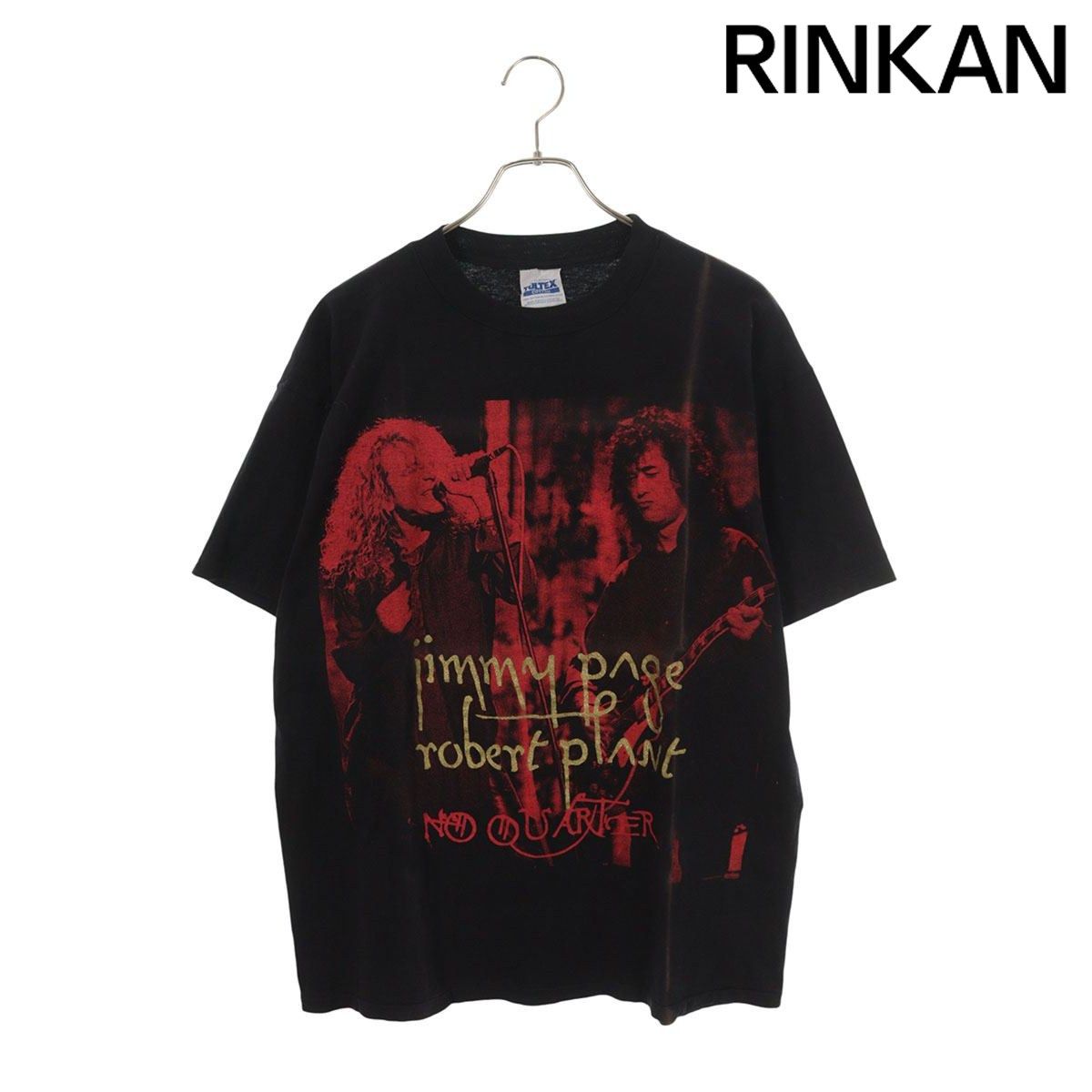 ヴィンテージ JIMMY PAGE ROBERT PLANT プリントTシャツ メンズ L