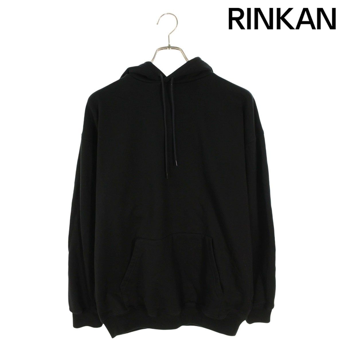 バレンシアガ 556143 TAV 37 バックロゴオーバーサイズプルオーバーパーカー メンズ S