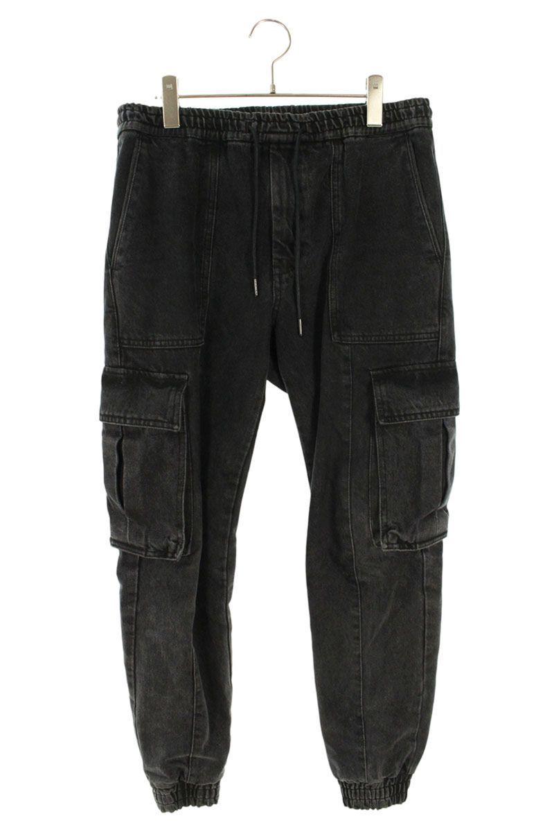 JUUN.J コットンカーゴパンツ 44 ブラック ジュン ジー Juun.J Brushed Cotton Puckered Pants （Black） -FASCINATE