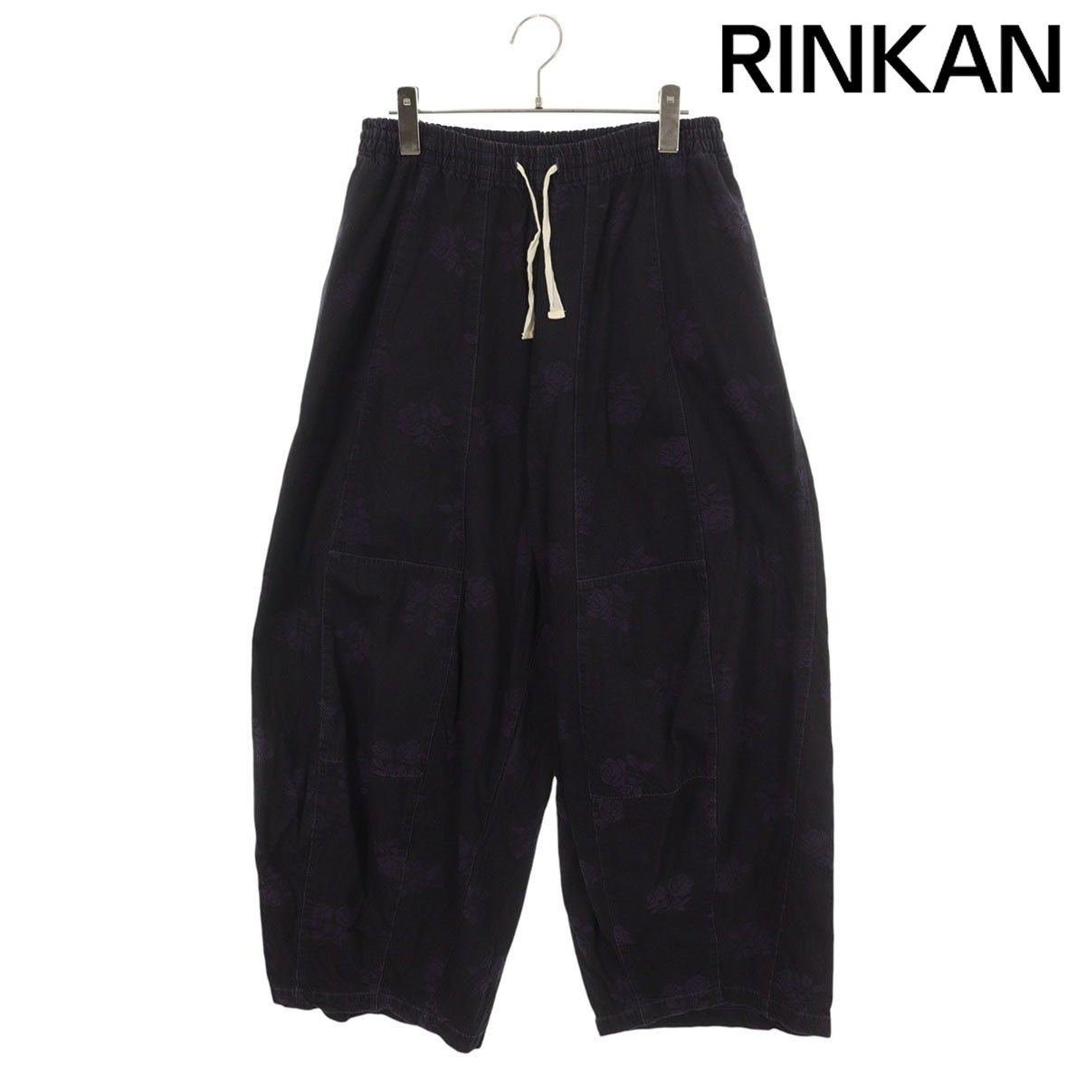 ニードルス PU 203 H.D. Pant ローズ総柄ロングパンツ メンズ S