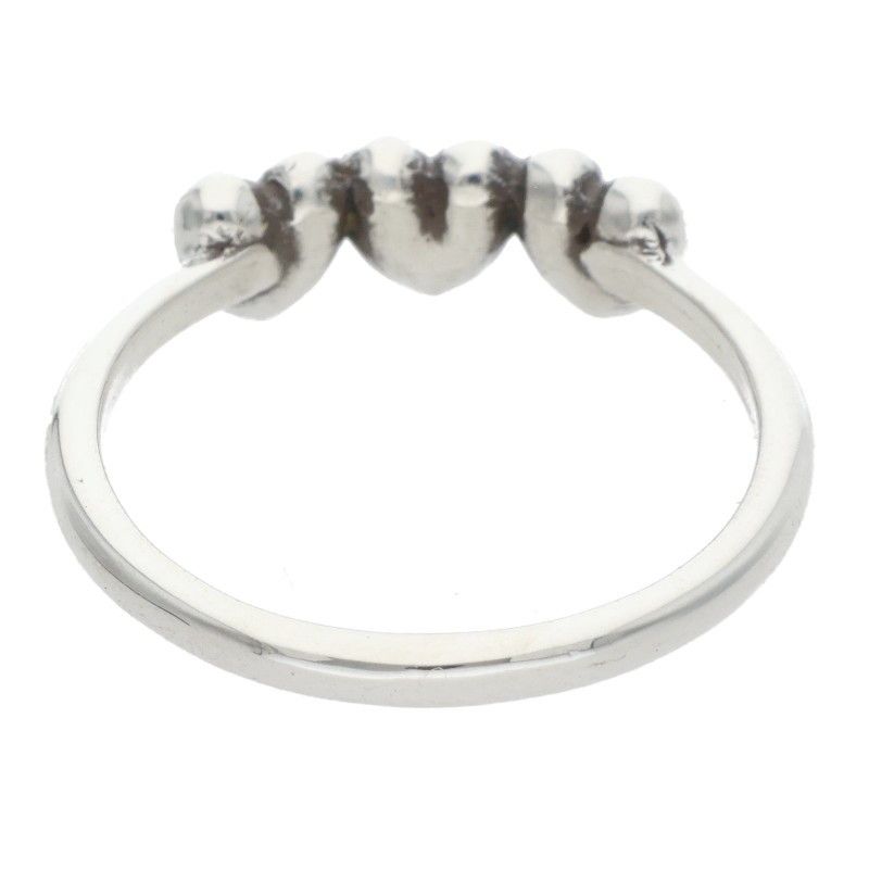  クロムハーツ 3 HEART|バブルガム3ハート シルバーリング メンズ 11号 スタイルアップ 秋冬対応 リング 指輪 アクセサリー