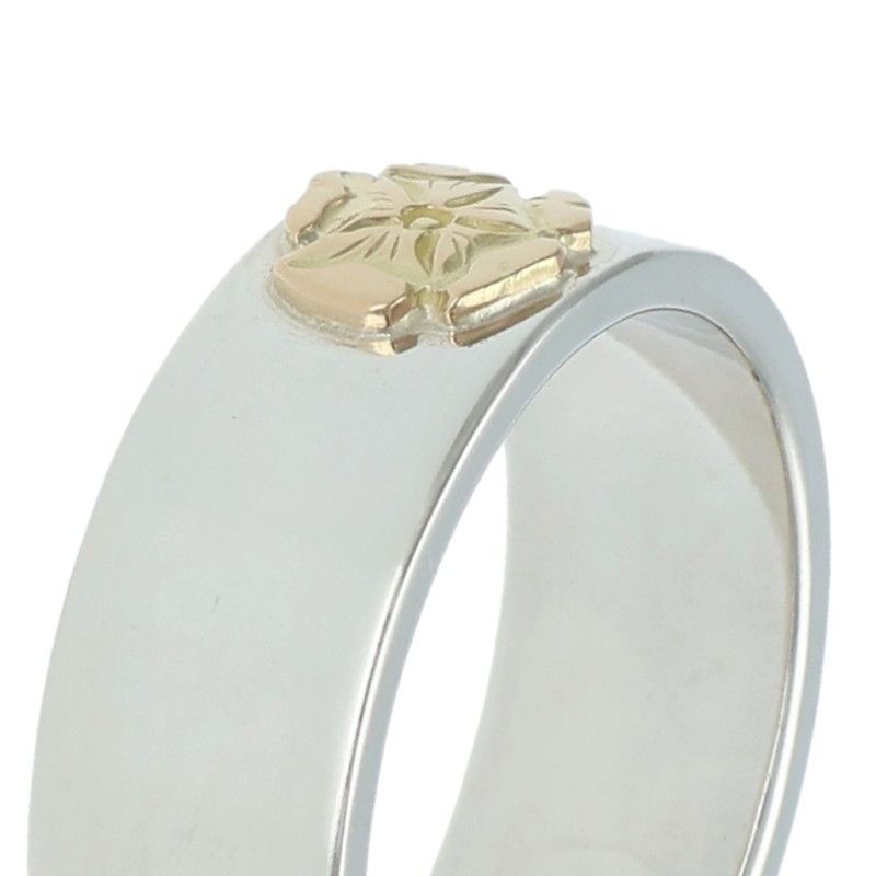 ゴローズ ローズ平打ち リング メンズ 23号 - メルカリ