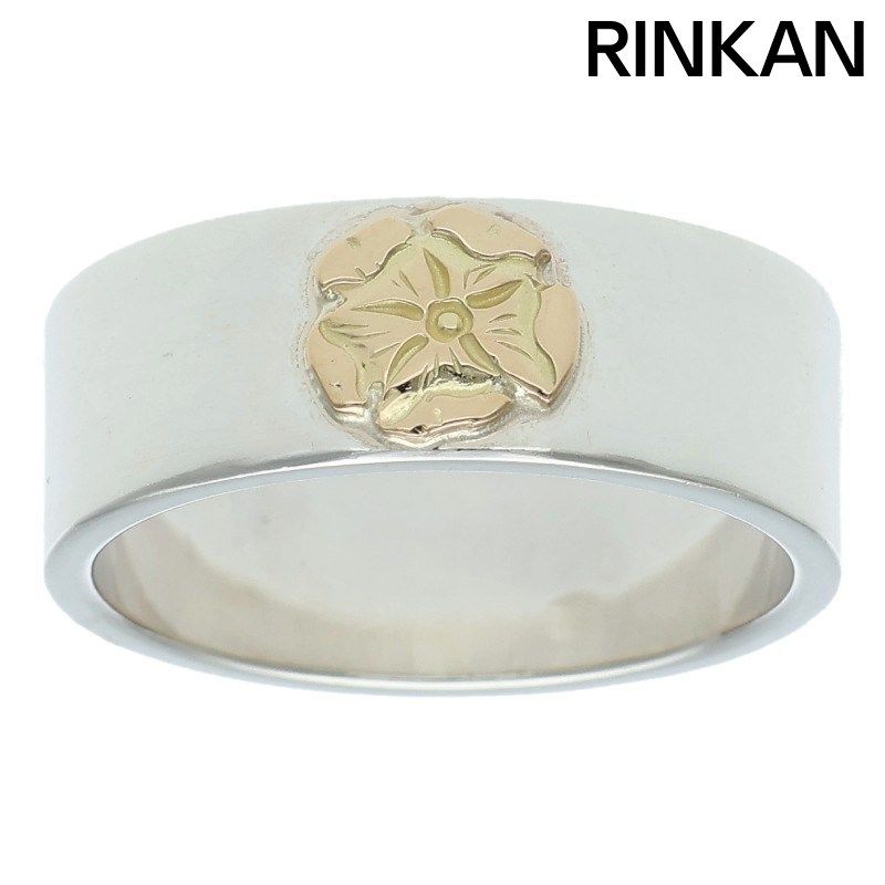 ゴローズ ローズ平打ち リング メンズ 23号