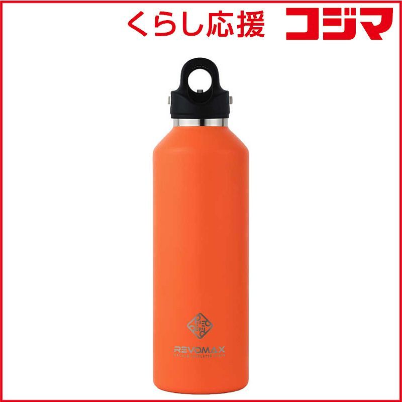 【 新品 未開封 】 REVOMAX　炭酸対応真空断熱ボトル32oz ネオンオレンジ　DWF-32014B-JP-V3 未使用 送料無料