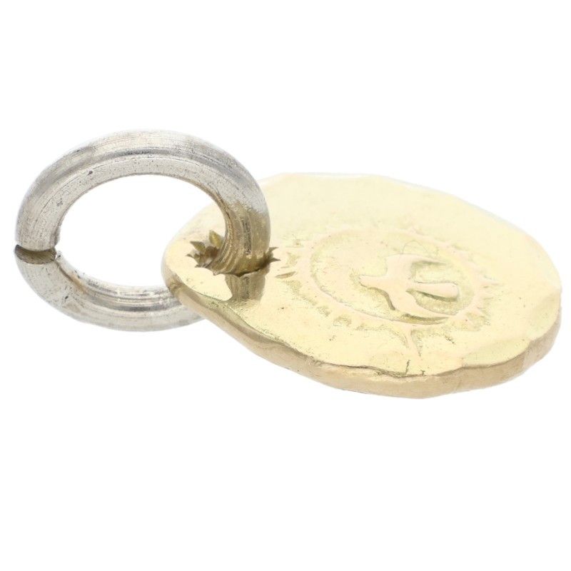 ゴローズ　全金太陽メタル　小　マサ goro's（ゴローズ） 全金in太陽メタル大 ネックレストップ ゴールド