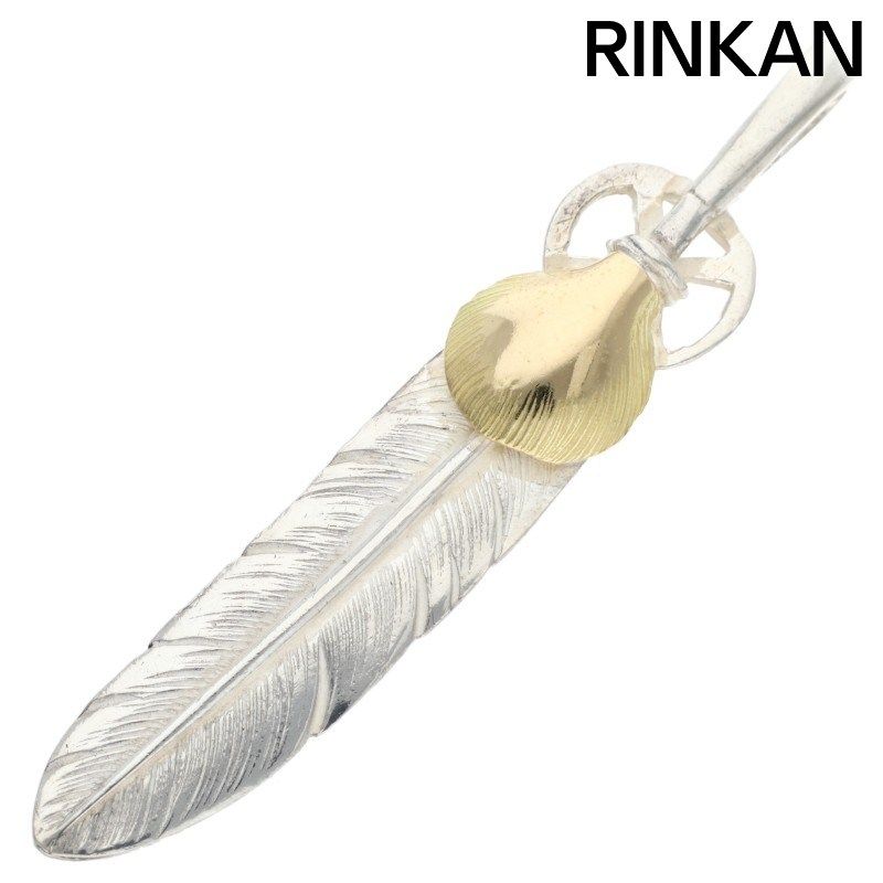 goro’s ハートホイールフェザーL ネックレストップのみ ゴローズ ハートホイールフェザー 中 ネックレストップ メンズ 中