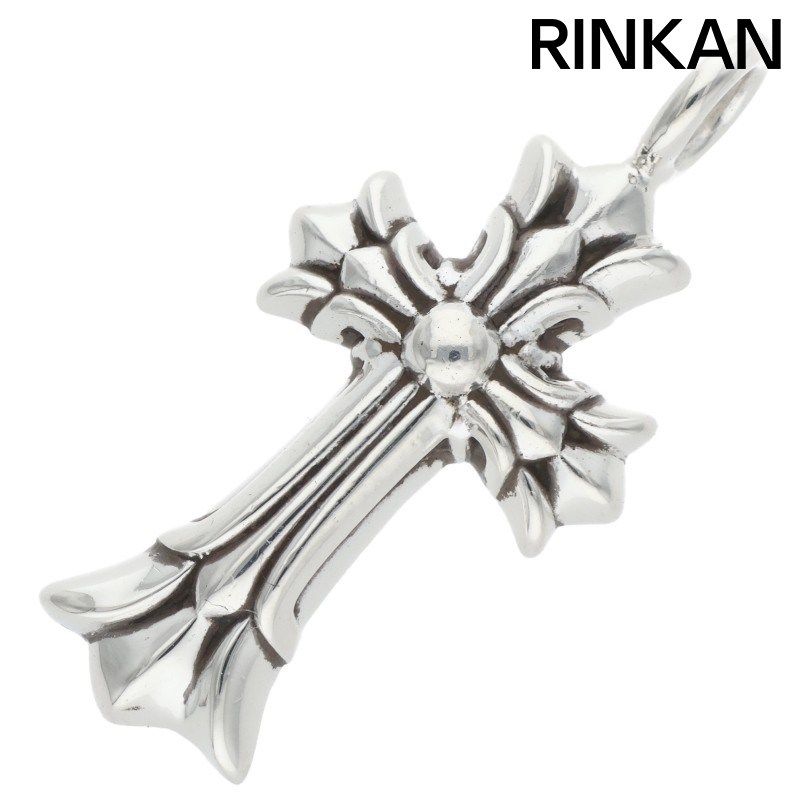 クロムハーツ DBL CH CRS|ダブルCHクロス シルバーネックレストップ メンズ