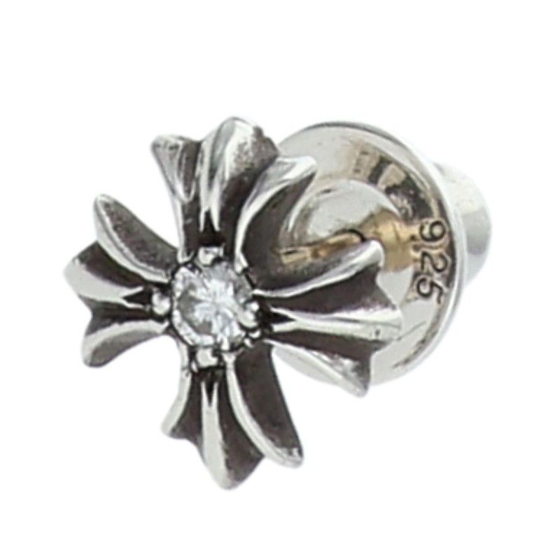 クロムハーツ No2 CH PLS DIA/CHプラススタッド 1ダイヤ/シルバー