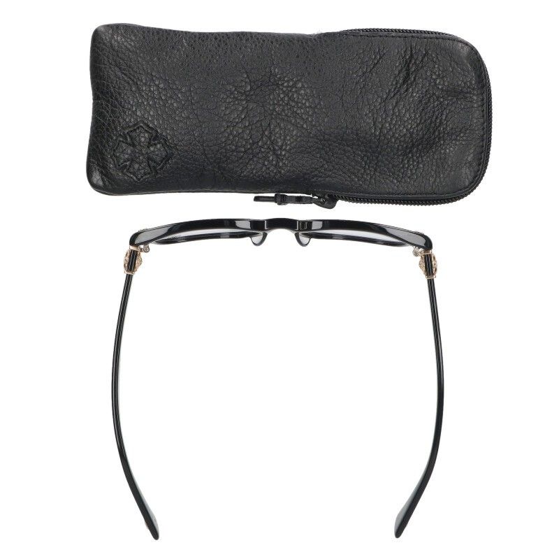  クロムハーツ GITTIN ANY BSフ テンプルウェリントン眼鏡 メンズ 52□19-145 サングラス 小物