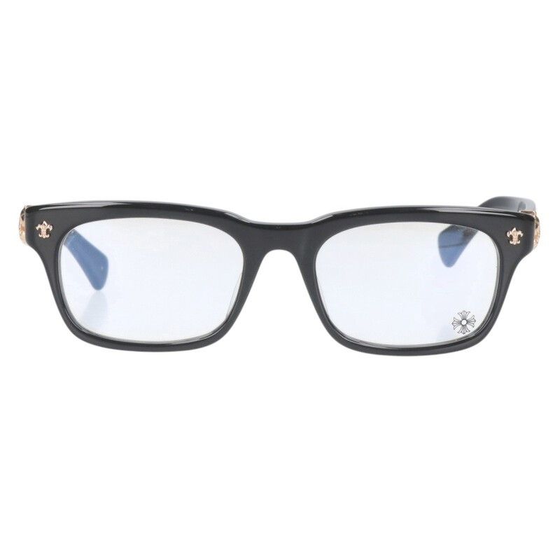 クロムハーツ GITTIN ANY BSフ テンプルウェリントン眼鏡 メンズ 52□19-145