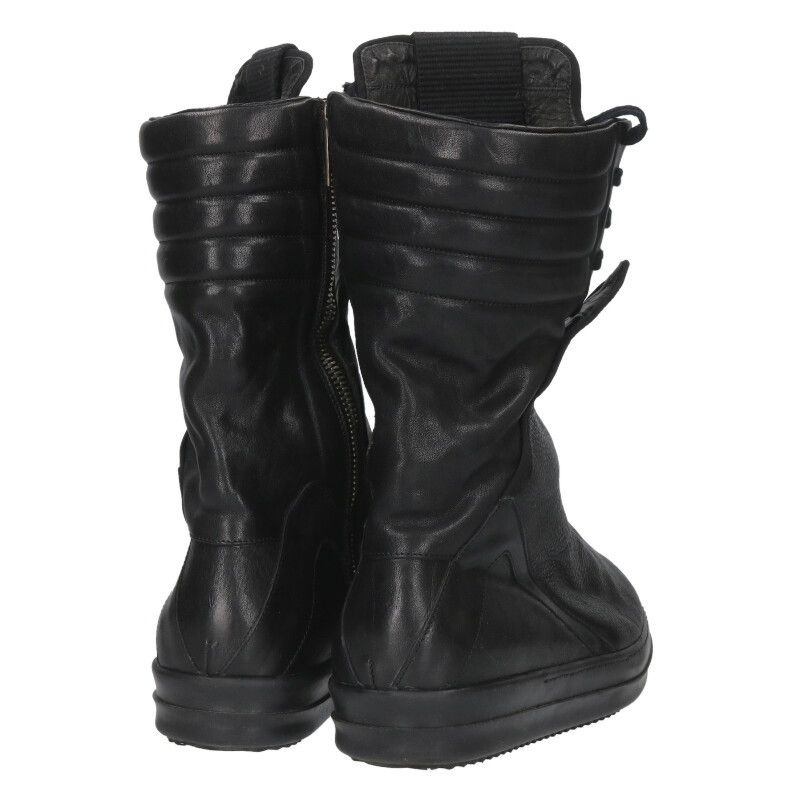  リックオウエンス ターボダンク レザーハイカットスニーカー メンズ 43 スニーカー 靴