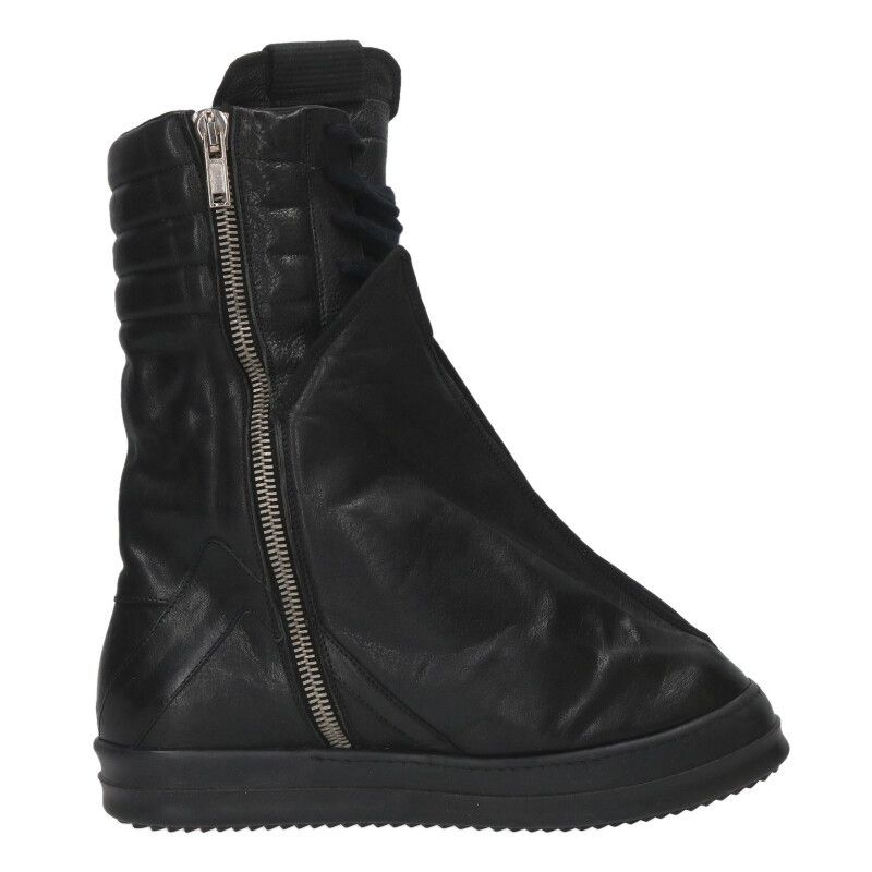 レザーハイカットスニーカー