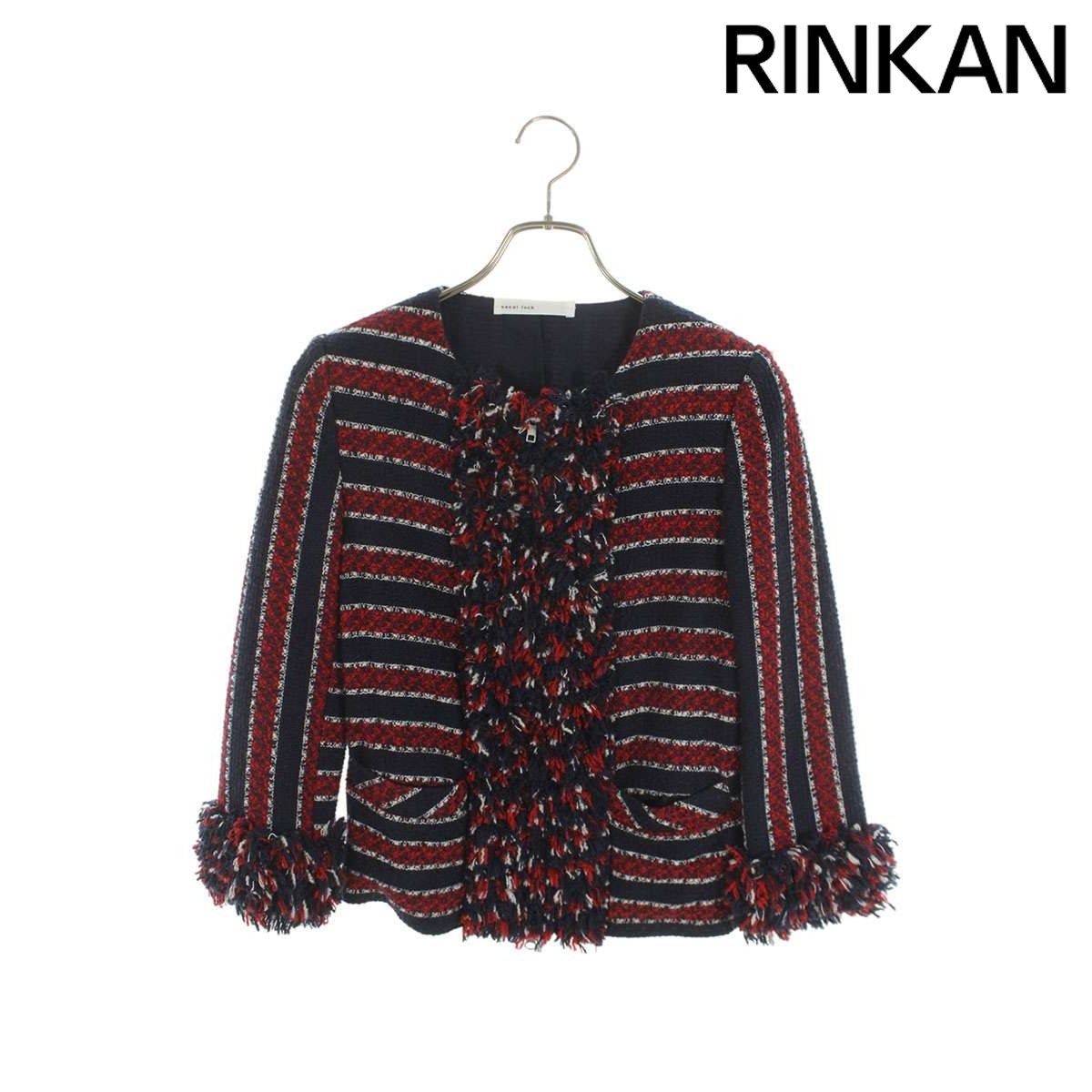 サカイラック 11 SS ツイードジップジャケット レディース 2