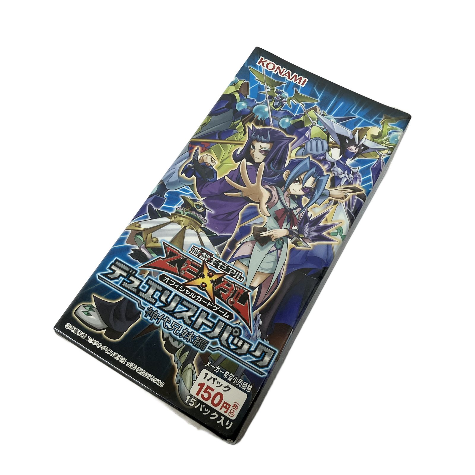 コナミ 遊戯王 ゼアル デュエリストパック 神代兄妹編 15パック入り 未